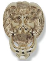 Heurtoir Tete de Lion laiton