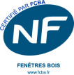 Certifié NF FENETRES BOIS par FCBA